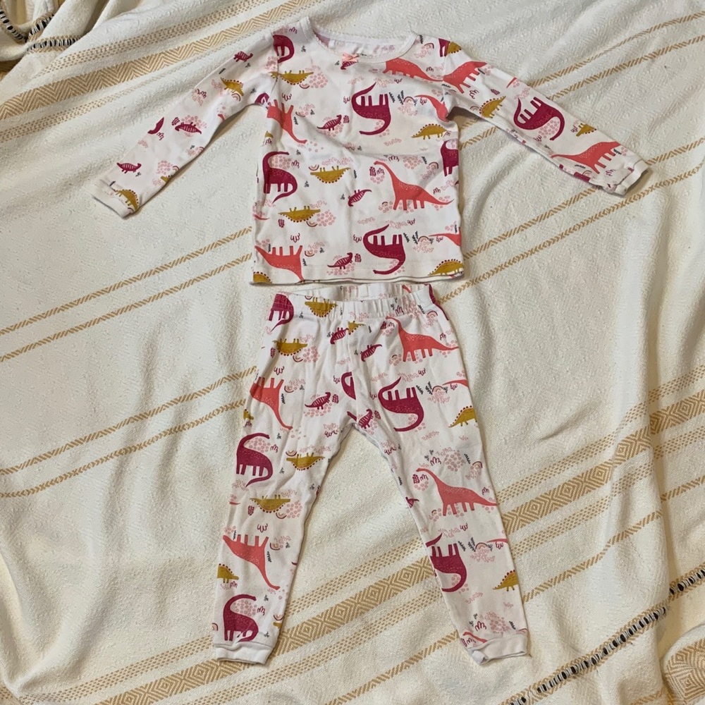 Just One You by Carter’s Matching Dinosaur Pajamas Size 18 Months